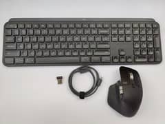 Logitech MX keys & master 3 wireless trio Bluetooth type C rechargable
