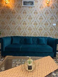 Five seater modern Sofa set 10/10 condition