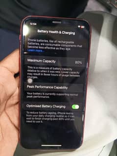 I phone XR waterpak 64bg non ptA Ross colour