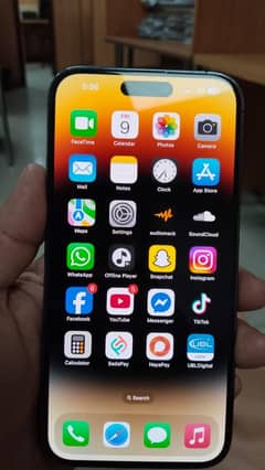 Iphone 14 pro max physical dual sim 256GB