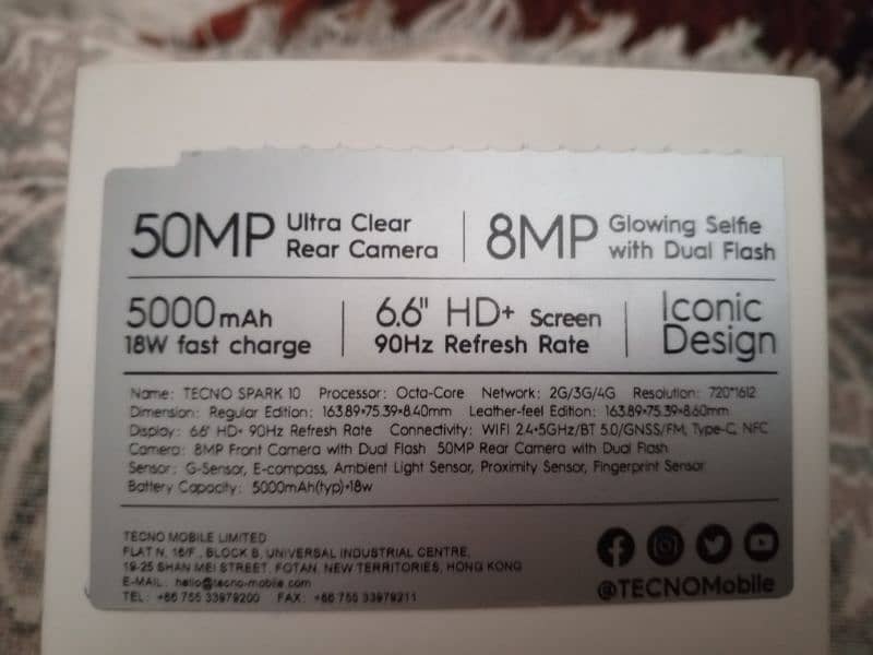 Techno Spark 10 5