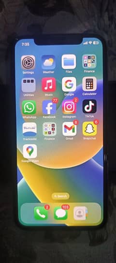 iPhone X Pta approved with Box,