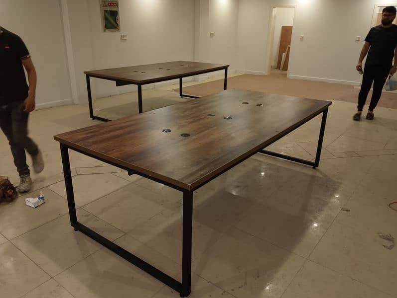 Office Workstation Computer Table 6 Person Seating 24500 16