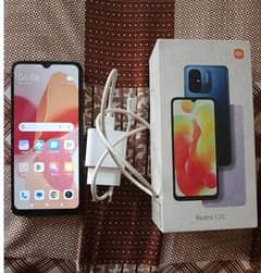 Redmi 12c (4+2/128) lush condition with complete box.