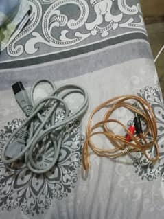 Power cable or speaker cable