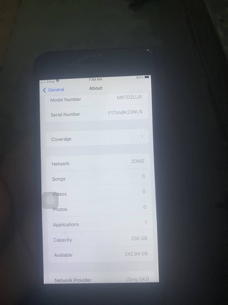 i phone 8 plus 256 gb pta approved 5