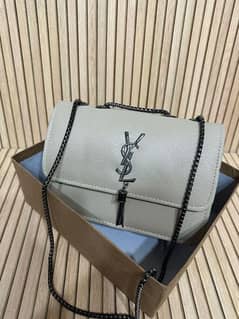 woman's Leather Crossbody bag_1 PC Plain Design
