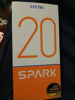 Tecno Spark 20 with full box