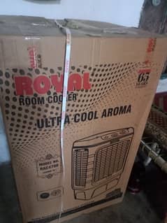 1 Royal new dabapak Room air cooler for sale and 1 used cooler for sal