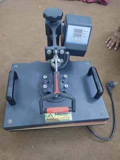 5-in-1 Heat Press Machine  | Ideal for T-Shirts, Mugs, Caps