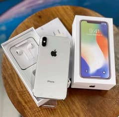 iPhone X 256GB full box ha