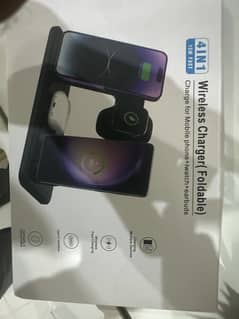 4 in 1 charging station support apple wireless chargin