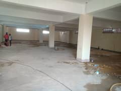 400 Square Yards Ground Floor with 50 KVA Electricity Load for Rent in Korangi Industrial Area.