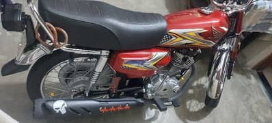 Honda cg125 2025 Red