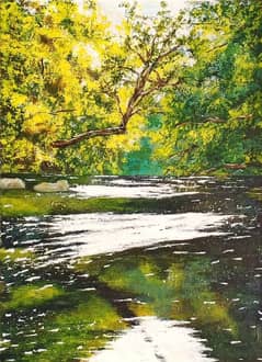 acrylic painting