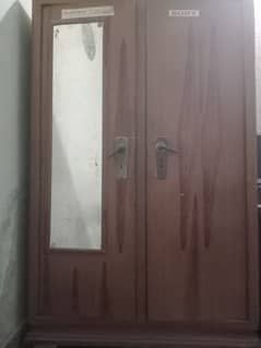 2 iron door cabinet