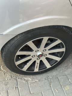 16 INCH RIMS AND TYRES UP FOR GRAB