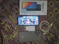 Redmi 12 with box charger 10 by 10 condition