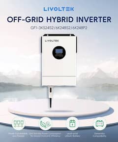 Livoltek 6.2 kw Dual Output Hybrid Inverter IP21