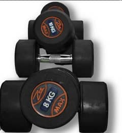 Dumbbells and barbell plates