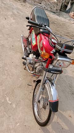 Honda Cd70 2023 model All Punjab registered