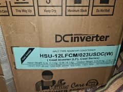 New Box Not Open. DC inverter 1 TON 10K less then Markete