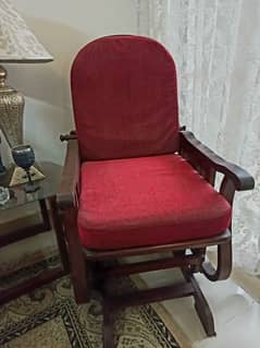 Solid Wooden Rocking Chair