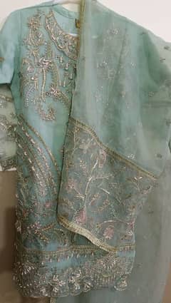 Women Ready to Wear a Georgette 3 Piece Suit