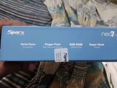 Sparx neo7 ultra mobile for sale with charger and box  24 thousands