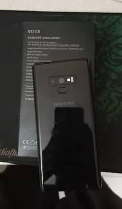 Galaxy Note 9, 8/512, non pta, protecter is damaged not the screen*