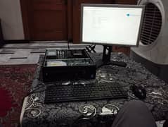 full computer system i5 4th gen hp elitedesk g1 800 sff