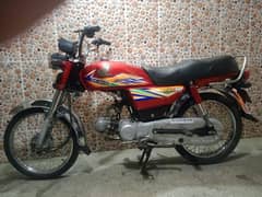 Honda CD 70 good 03224715069 condition argent sale