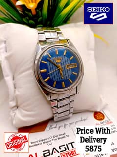 Seiko 5 CITIZENS ORIENT AUTOMATIC MEN WRIST WATCH 03161737353