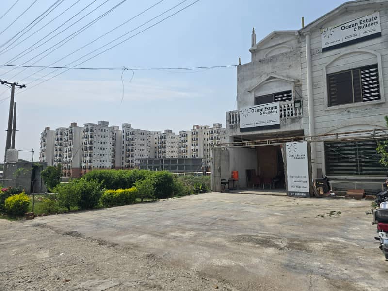 8 Marla sun face level plot next to Corner and 2nd plot from Main Double Road For sale 2