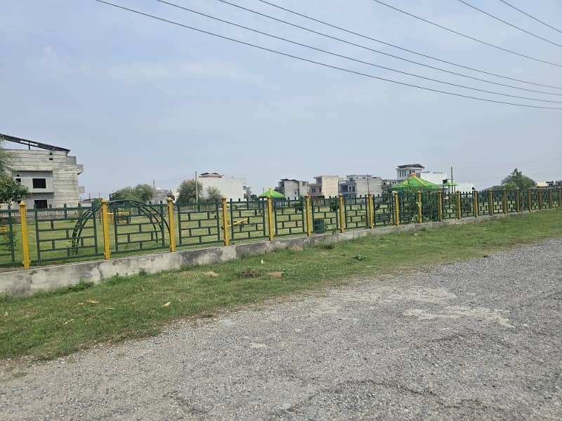 8 Marla sun face level plot next to Corner and 2nd plot from Main Double Road For sale 13
