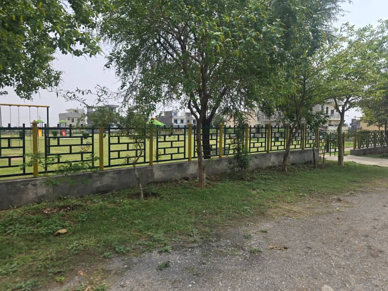 8 Marla sun face level plot next to Corner and 2nd plot from Main Double Road For sale 15