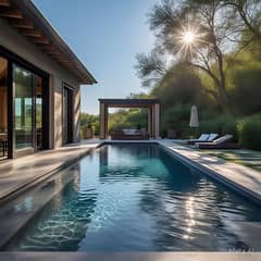 farm house for rent with swimming pool on bedian road