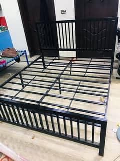 iron double bed for sale