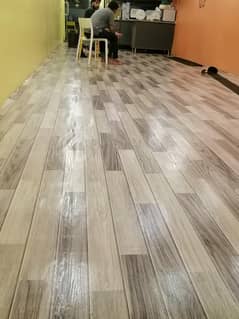 Vinyl flooring sheet