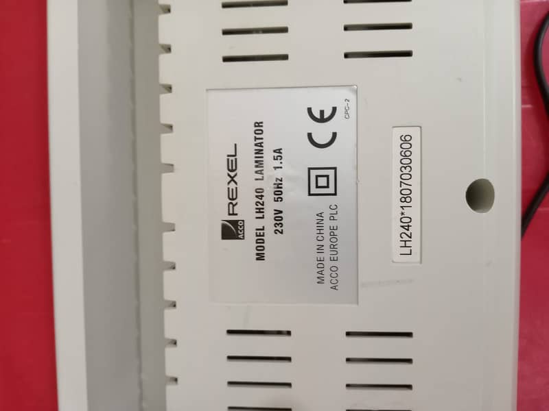Rexel Lamination Machine / Imported 6