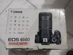 Canon 600D DSLR with Accessories