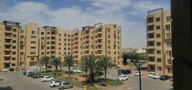 READY TO MOVE 955 Square Feet 2 Bed Lounge Flat FOR SALE Outer Corner Apartment With AMAZING VIEW. 2KM From MAIN GATE Of BTK\