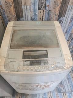 lg washing machine cleaner used