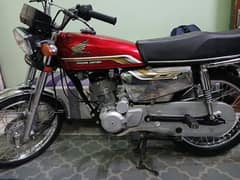 Honda cg 125 red colour
