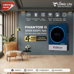 Longlife 6kwatt Hybrid Inverter