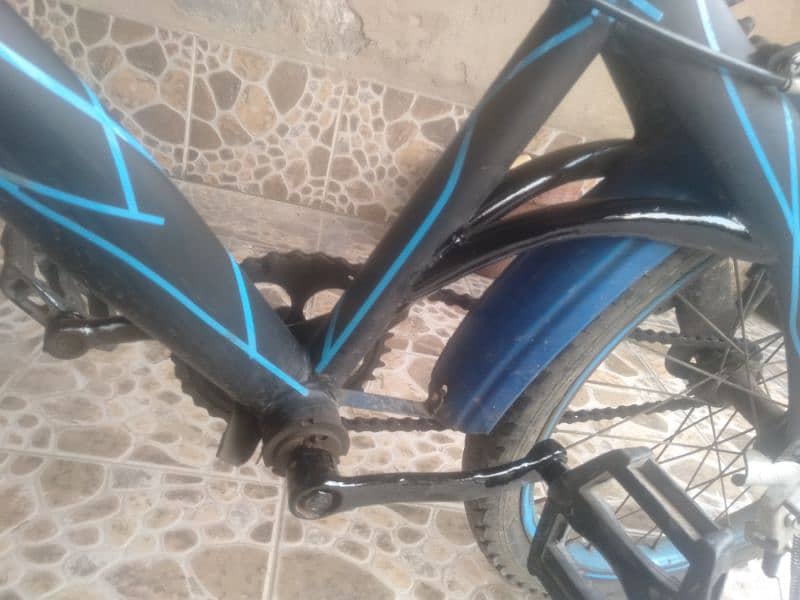 best cycle in blue colour rap car 5