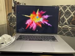 Apple Macbook Pro2019,Core i7,16",8GB Graphcs,32GB RAM,512GB SSD