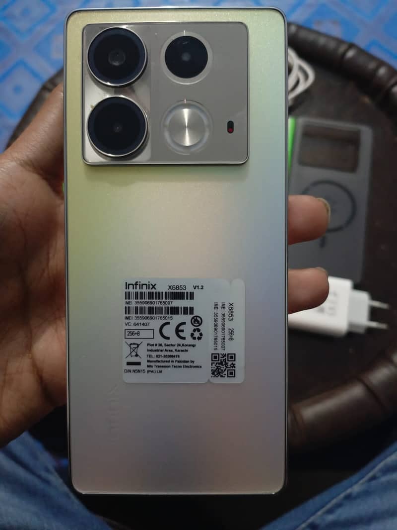 infinix not 40 10/10 condition 6