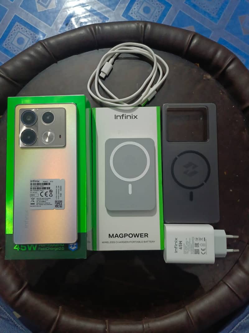 infinix not 40 10/10 condition 7