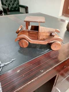 handmade wooden car